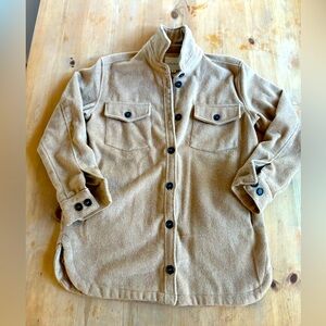 Thread & Supply - women’s camel casual shirt/jacket size M